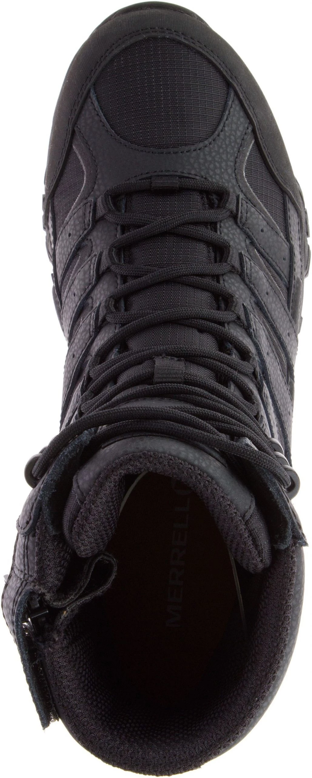 'Merrell' Unisex 8" Moab 2 Tactical WP Soft Toe - Black Men 4 'Merrell' Unisex 8" Moab 2 Tactical WP Soft Toe - Black Men