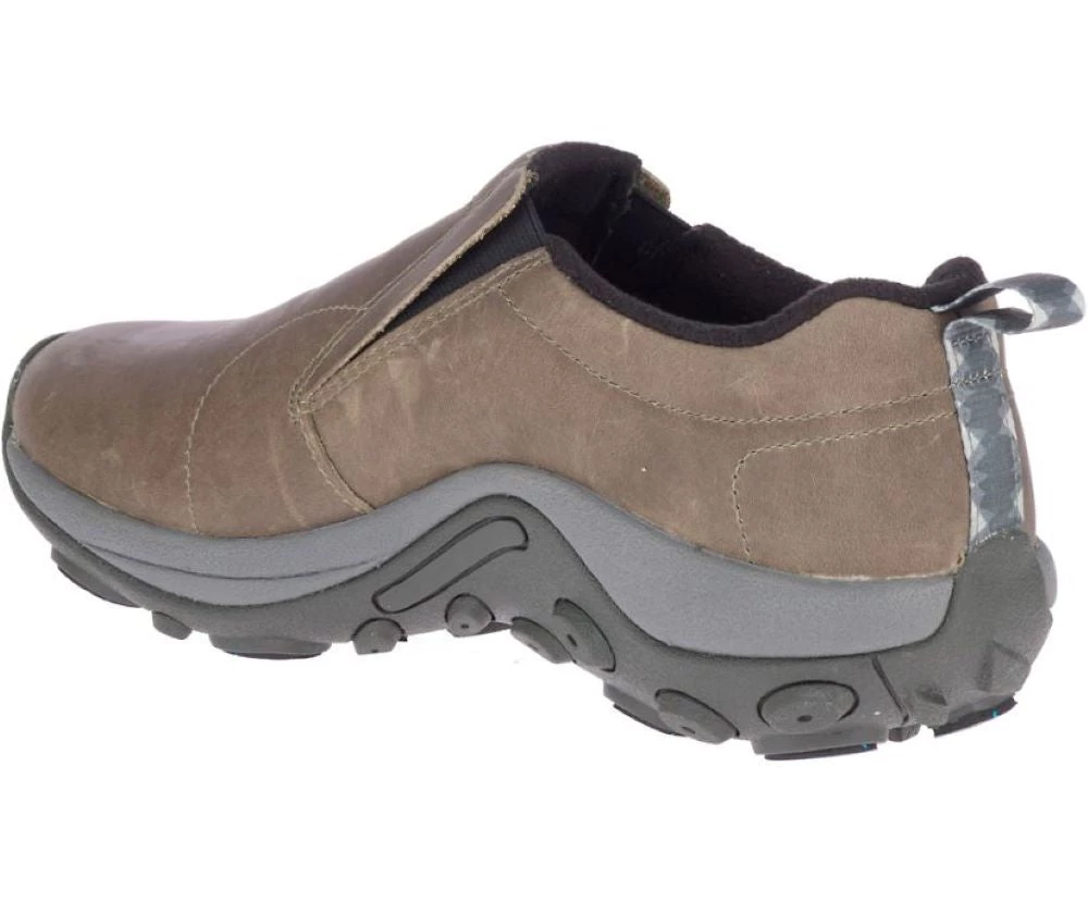 'Merrell' Men's Jungle Moc Leather Ice+ WP Slip On - Boulder 6 'Merrell' Men's Jungle Moc Leather Ice+ WP Slip On - Boulder