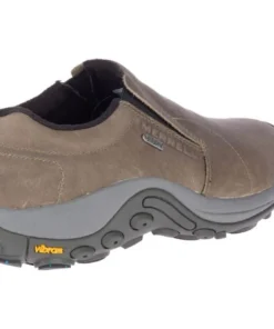 'Merrell' Men's Jungle Moc Leather Ice+ WP Slip On - Boulder 9 'Merrell' Men's Jungle Moc Leather Ice+ WP Slip On - Boulder
