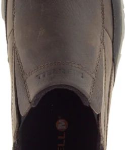 'Merrell' Men's Coldpack Ice+ Moc WP - Brown / Black