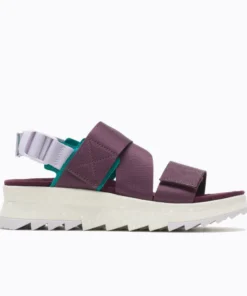 'Merrell' Women's Alpine Backstrap Sandal - Burgundy 10 'Merrell' Women's Alpine Backstrap Sandal - Burgundy