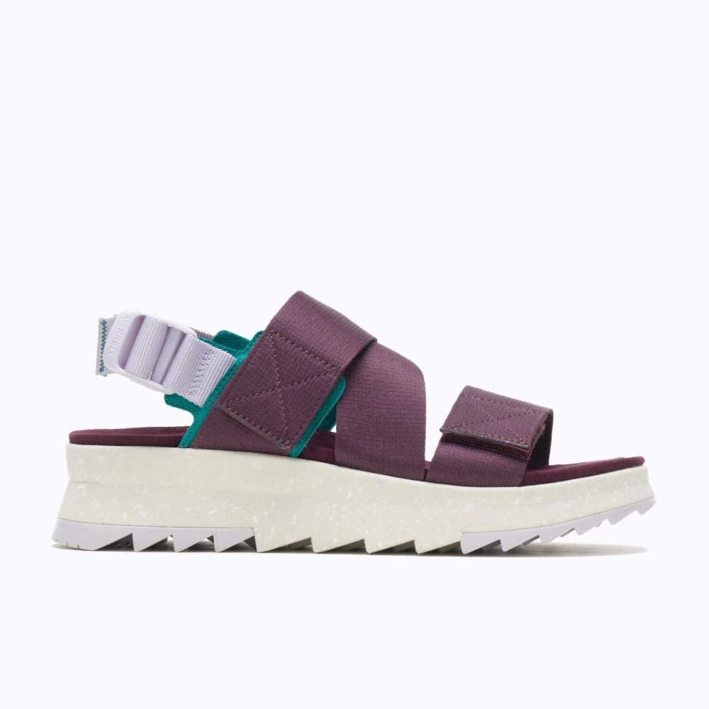 'Merrell' Women's Alpine Backstrap Sandal - Burgundy 6 'Merrell' Women's Alpine Backstrap Sandal - Burgundy