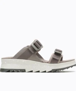 'Merrell' Women's Alpine Cush Slide Sandal - Brindle