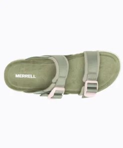 'Merrell' Women's Alpine Cush Slide Sandal - Lichen 10 'Merrell' Women's Alpine Cush Slide Sandal - Lichen