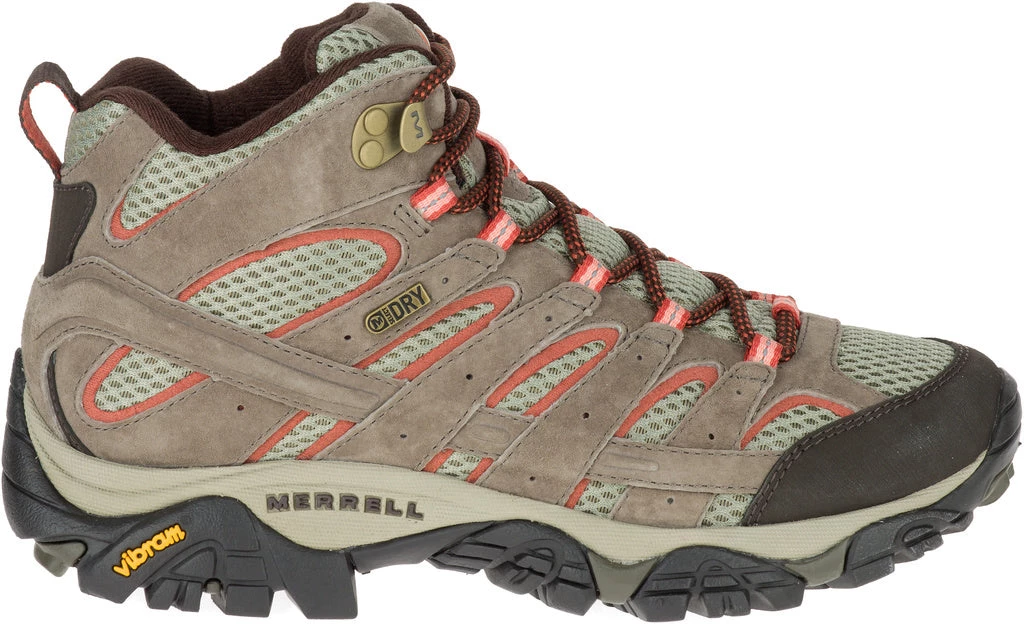 'Merrell' Women's Moab 2 Mid WP Hiker - Bungee Cord 5 'Merrell' Women's Moab 2 Mid WP Hiker - Bungee Cord