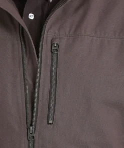 'Cinch' Men's Concealed Carry Canvas Twill Jacket - Stone 11 'Cinch' Men's Concealed Carry Canvas Twill Jacket - Stone