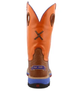 Twisted X Boots 'Twisted X' Men's 12" Western EH Alloy Toe - Tan / Orange 13 Twisted X Boots 'Twisted X' Men's 12