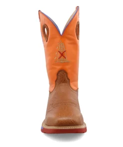 Twisted X Boots 'Twisted X' Men's 12" Western EH Alloy Toe - Tan / Orange 12 Twisted X Boots 'Twisted X' Men's 12