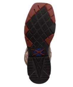 Twisted X Boots 'Twisted X' Men's 12" Cellstretch EH WP Alloy Toe - Smokey Chocolate / Spice 11 Twisted X Boots 'Twisted X' Men's 12