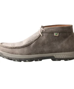 Twisted X Boots 'Twisted X' Men's Cellstretch Chukka Driving Moc - Grey