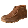 Twisted X Boots 'Twisted X' Men's CellStretch® Chukka Driving Moc - Bomber / Chocolate