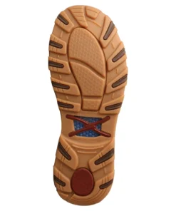 Twisted X Boots 'Twisted X' Men's CellStretch® Chukka Driving Moc - Bomber / Chocolate