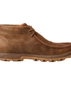 Twisted X Boots 'Twisted X' Men's CellStretch® Chukka Driving Moc - Bomber / Chocolate