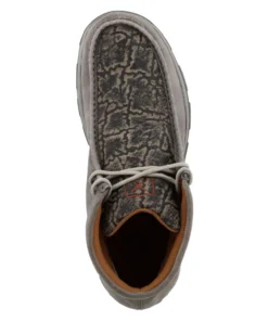 Twisted X Boots 'Twisted X' Men's Chukka Driving Moc - Grey / Grey Elephant
