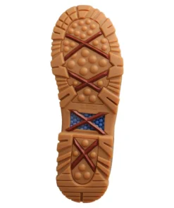 Twisted X Boots 'Twisted X' Men's 6" WP Work Soft Toe - Distressed Saddle 11 Twisted X Boots 'Twisted X' Men's 6