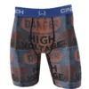 'Cinch' Men's 9" High Voltage Boxer Brief - Multi