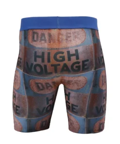 'Cinch' Men's 9" High Voltage Boxer Brief - Multi