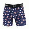 'Cinch' Men's 6" Pigs Fly Boxer Brief - Navy