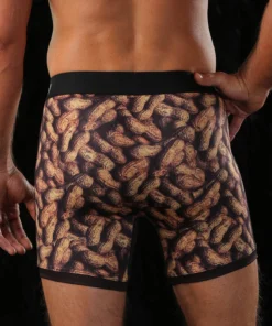 'Cinch' Men's 6" Squirrel Boxer Brief - Brown