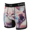 'Cinch' Men's 6" Camel Boxer Brief - Multi