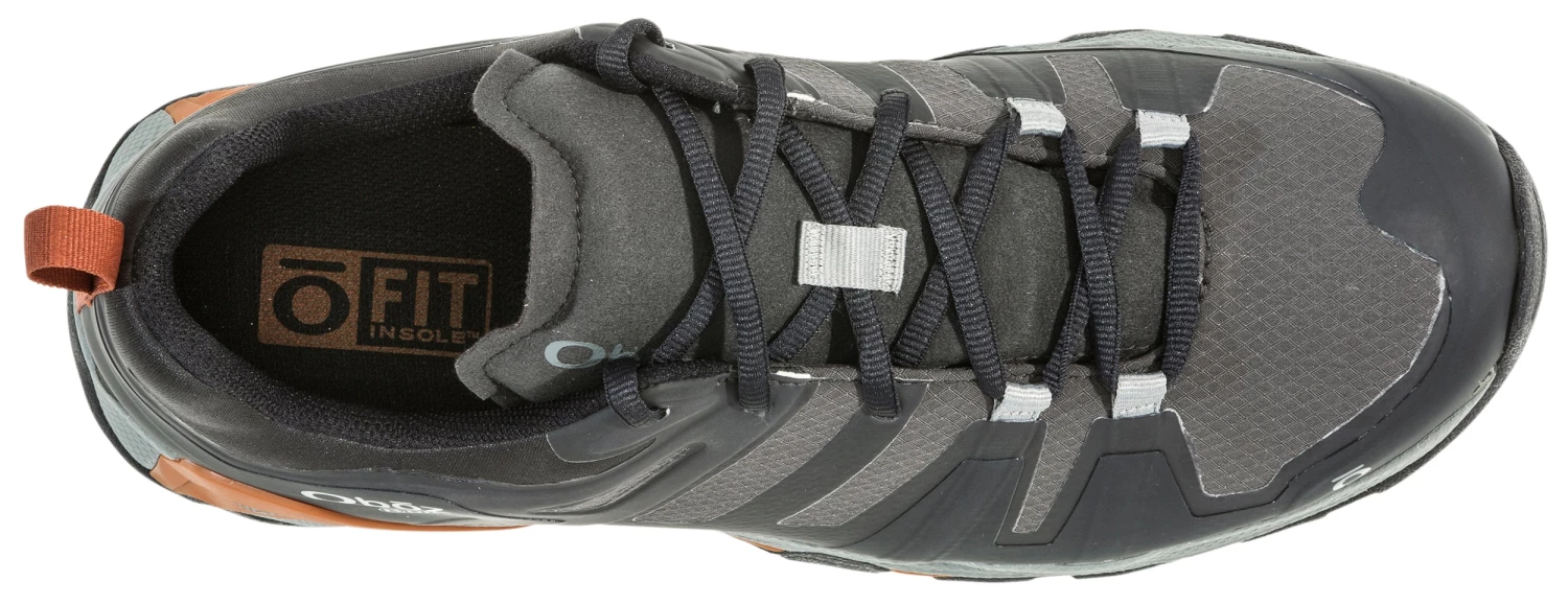 OBOZ FOOTWEAR 'Oboz' Men's Arete Low BDry WP Hiker - Black / Copper 5 OBOZ FOOTWEAR 'Oboz' Men's Arete Low BDry WP Hiker - Black / Copper