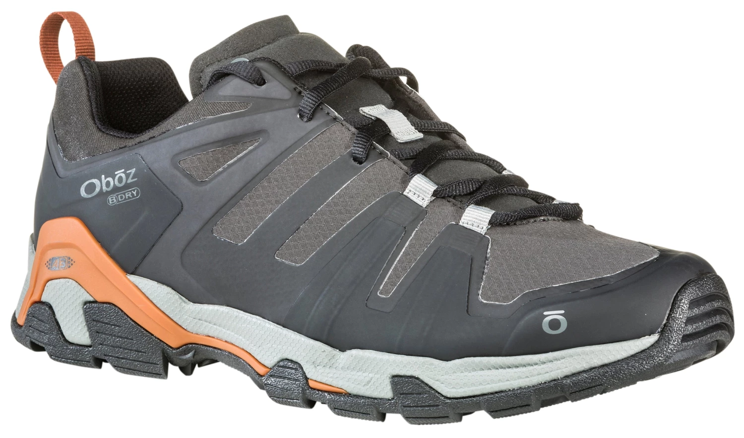 OBOZ FOOTWEAR 'Oboz' Men's Arete Low BDry WP Hiker - Black / Copper 7 OBOZ FOOTWEAR 'Oboz' Men's Arete Low BDry WP Hiker - Black / Copper