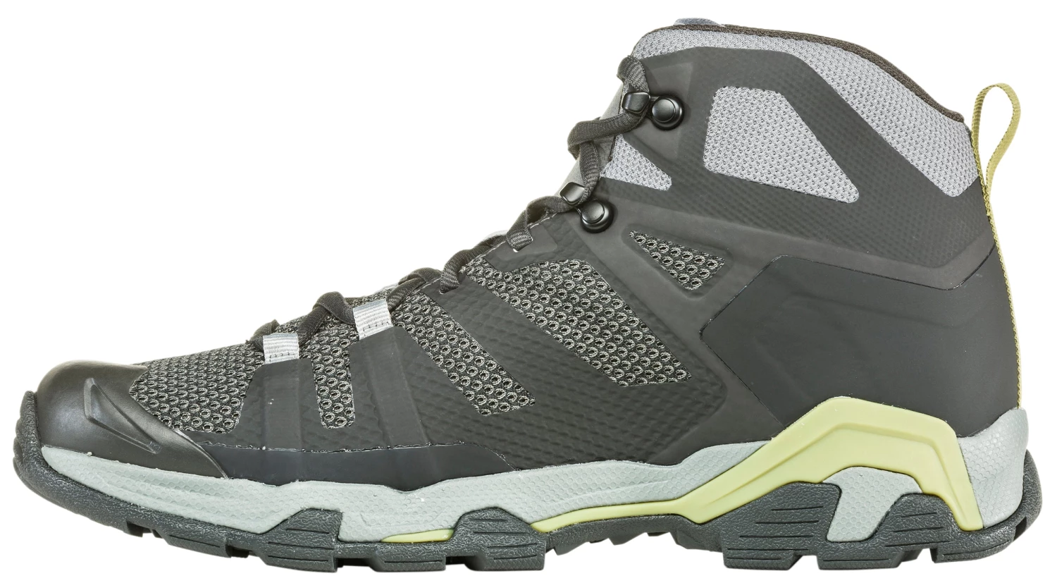 OBOZ FOOTWEAR 'Oboz' Men's Arete Mid Hiker - Charcoal / Woodbine Green 8 OBOZ FOOTWEAR 'Oboz' Men's Arete Mid Hiker - Charcoal / Woodbine Green