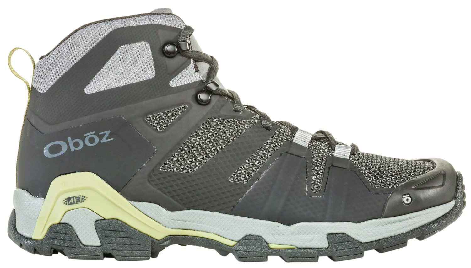 OBOZ FOOTWEAR 'Oboz' Men's Arete Mid Hiker - Charcoal / Woodbine Green 3 OBOZ FOOTWEAR 'Oboz' Men's Arete Mid Hiker - Charcoal / Woodbine Green