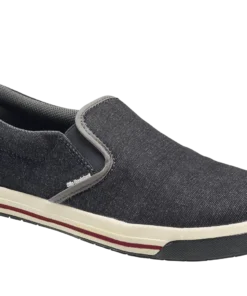'Nautilus' Women's Westside ESD Steel Toe Slip On - Black / Grey