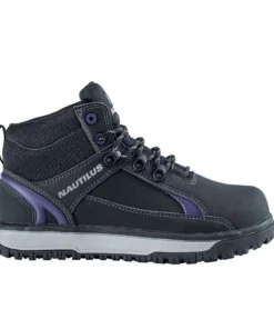 'Nautilus' Women's Urban Int. MetGuard EH SR Alloy Toe - Black / Purple 14 'Nautilus' Women's Urban Int. MetGuard EH SR Alloy Toe - Black / Purple