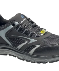 'Nautilus' Men's Tempest Low ESD SR Safety Toe - Black / Grey