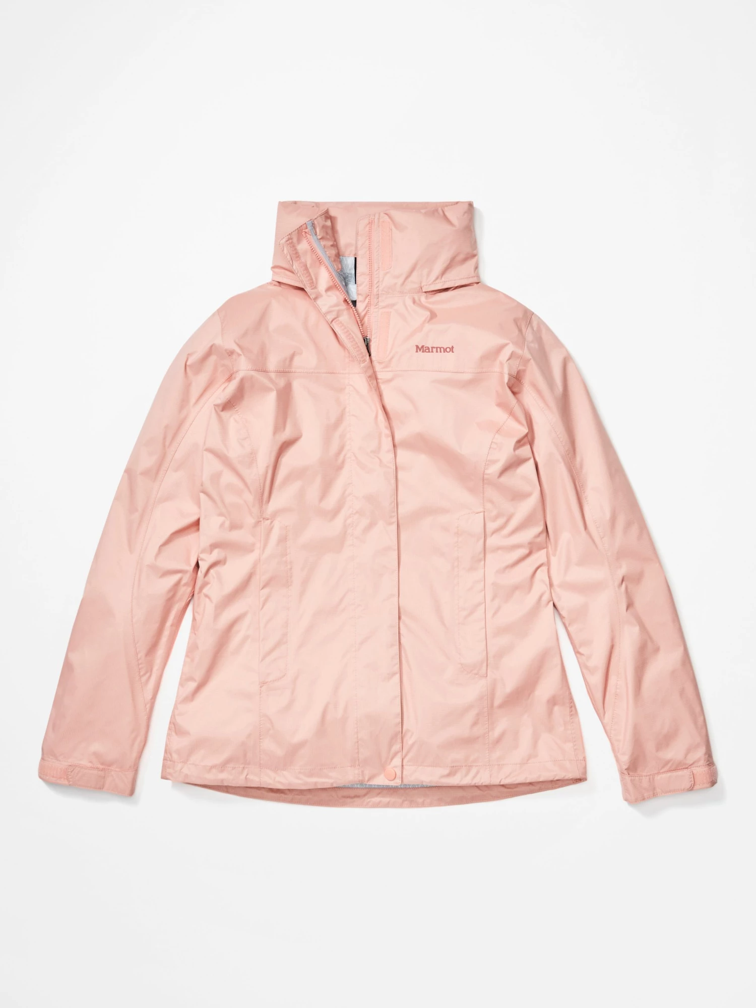 'Marmot' Women's PreCip Eco Jacket - Pink Lemonade 3 'Marmot' Women's PreCip Eco Jacket - Pink Lemonade