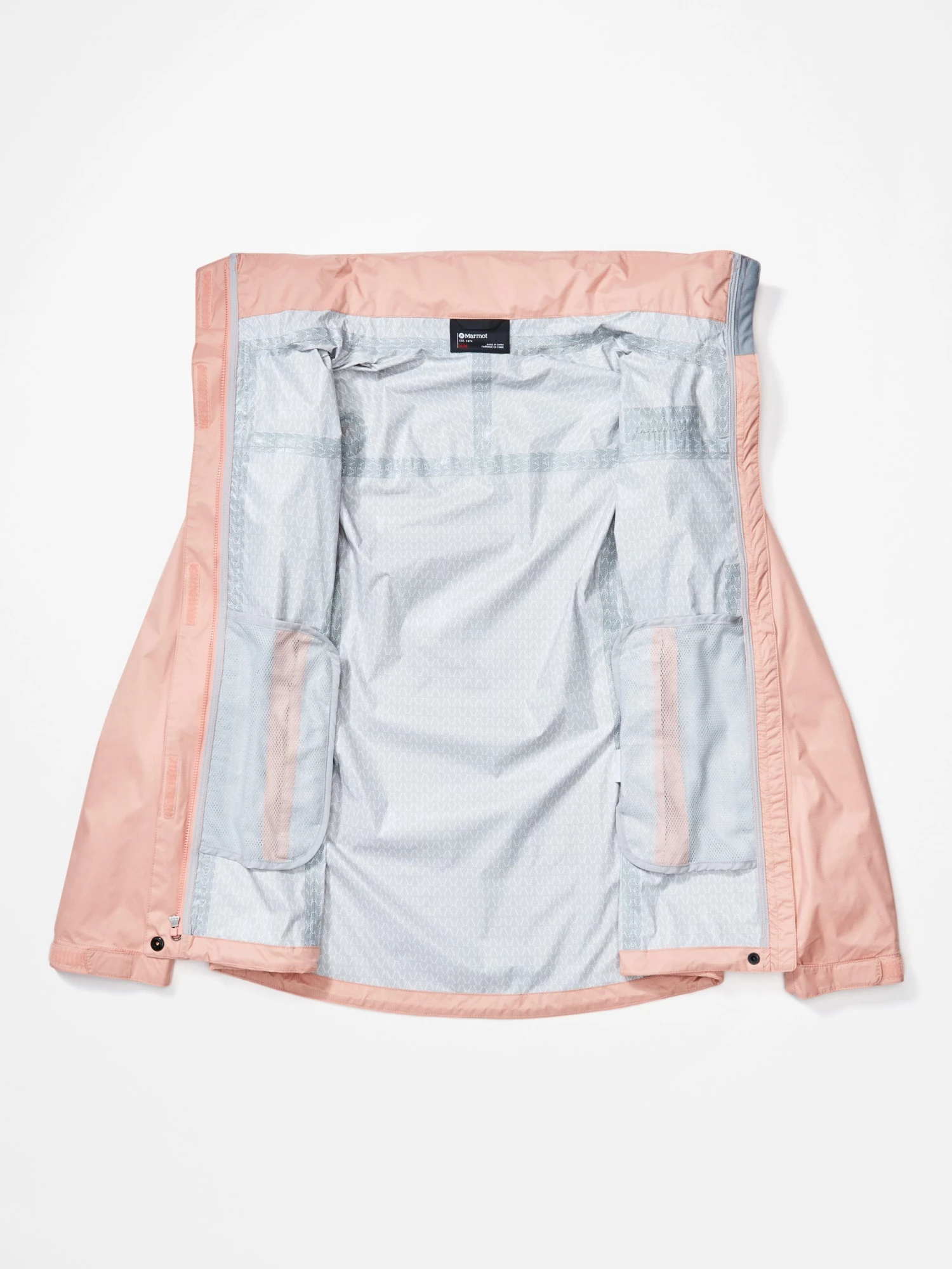 'Marmot' Women's PreCip Eco Jacket - Pink Lemonade 4 'Marmot' Women's PreCip Eco Jacket - Pink Lemonade