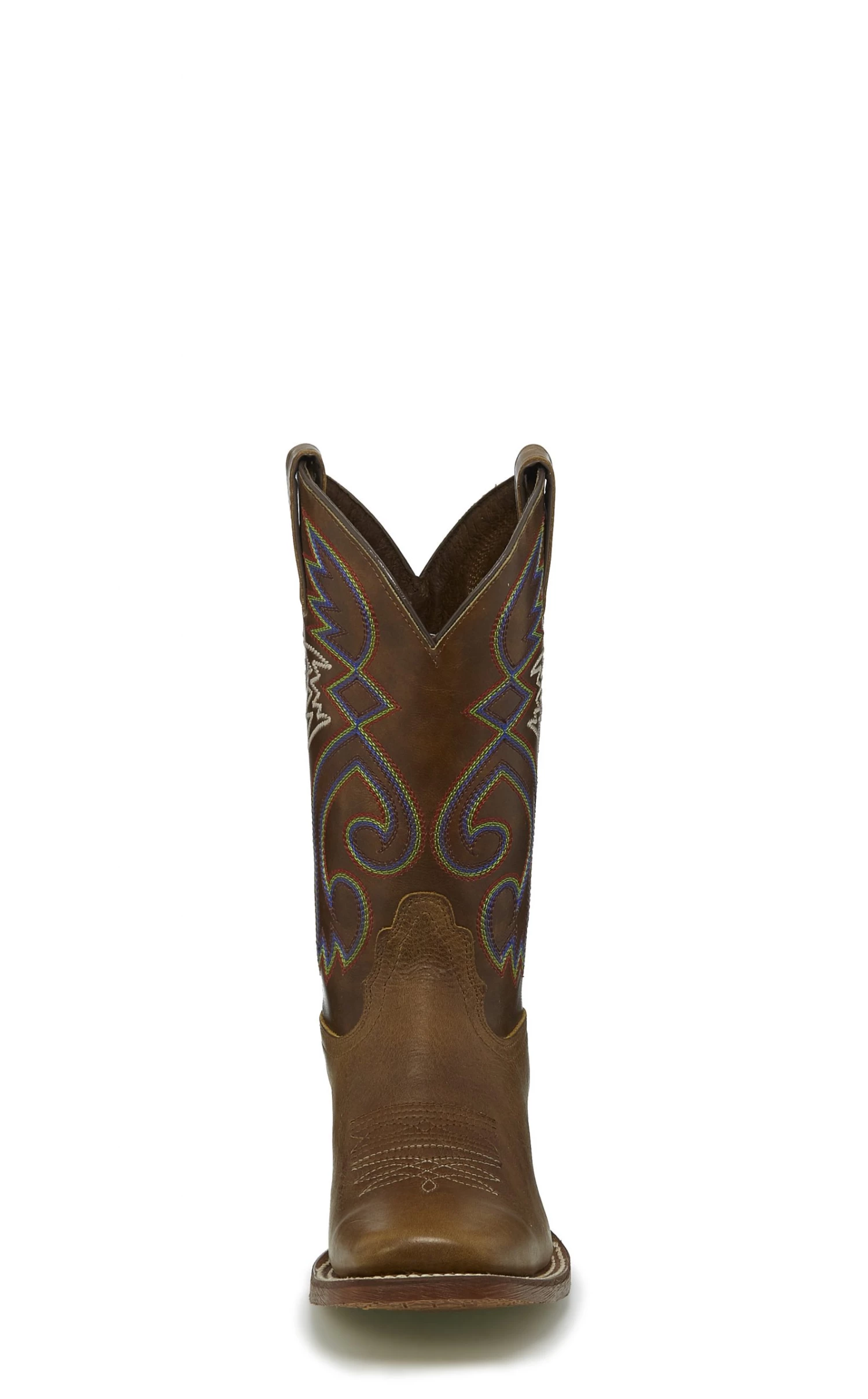 'Nocona' Women's 11" Cowpoke Tan Vintage - Tan / Brown / Rainbow 4 'Nocona' Women's 11" Cowpoke Tan Vintage - Tan / Brown / Rainbow