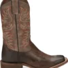 'Nocona' Women's 11" Sierra Western Square Toe - Antiqued Brown 1 'Nocona' Women's 11" Sierra Western Square Toe - Antiqued Brown