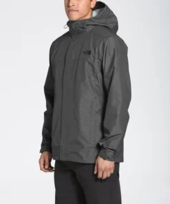 'The North Face' Men's Venture 2 WP Jacket - Dark Heather Grey (Tall)