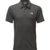 'The North Face' Men's Plaited Crag Polo - Dark Grey Heather