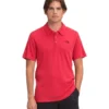 'The North Face' Men's Plaited Crag Polo - Rococco Red Heather 2 'The North Face' Men's Plaited Crag Polo - Rococco Red Heather
