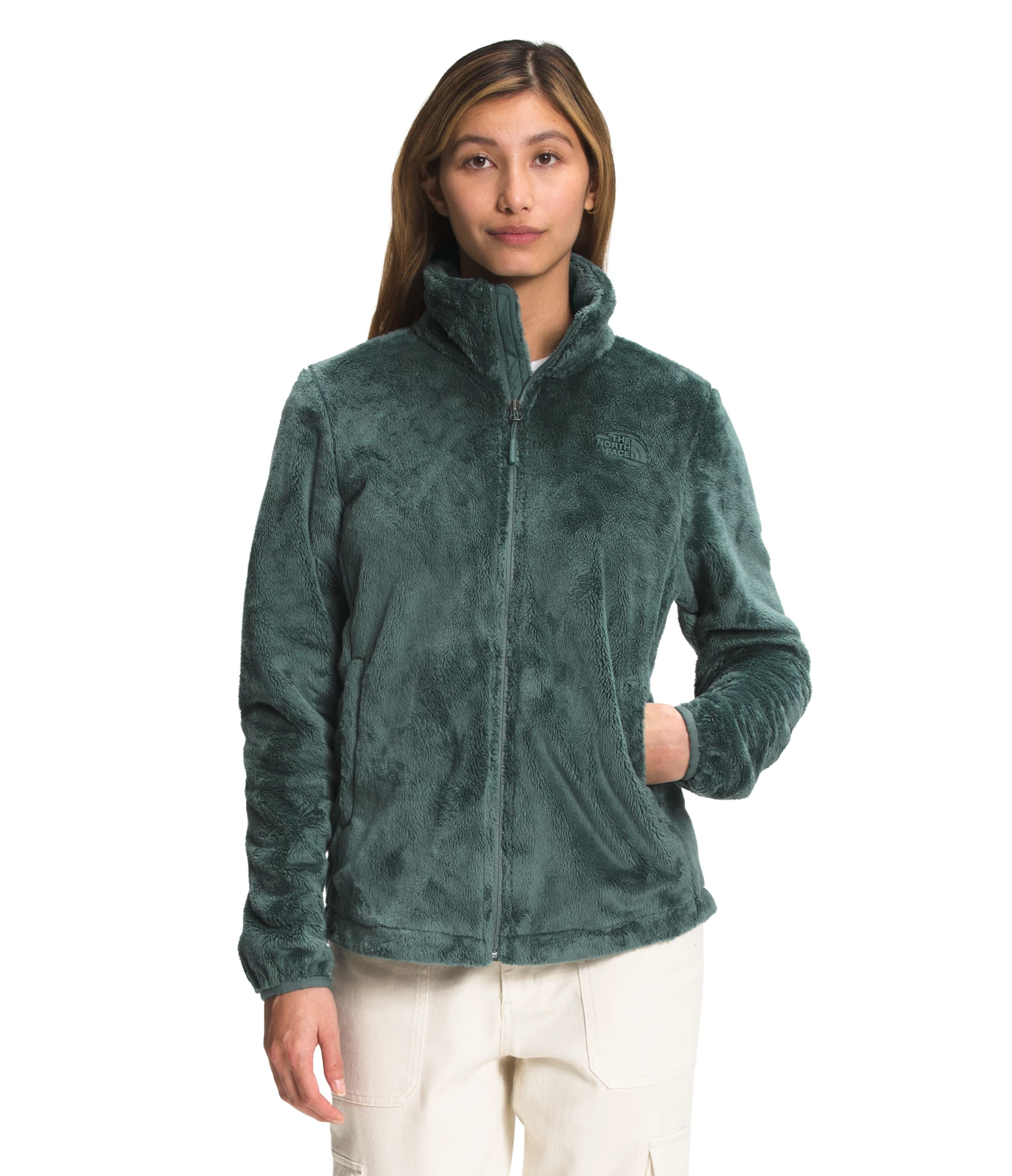 'The North Face' Women's Osito Jacket - Balsam Green 3 'The North Face' Women's Osito Jacket - Balsam Green
