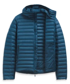 'The North Face' Men's Stretch Down Jacket - Monterey Blue
