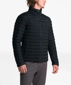 'The North Face' Men's Stretch Down Stowable Jacket - TNF Black