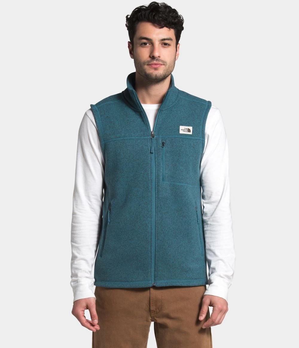 'The North Face' Men's Gordon Lyons Vest - Mallard Blue Heather 3 'The North Face' Men's Gordon Lyons Vest - Mallard Blue Heather