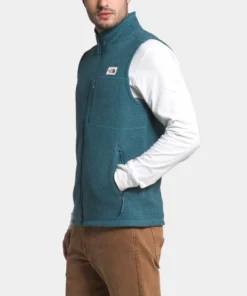 'The North Face' Men's Gordon Lyons Vest - Mallard Blue Heather 8 'The North Face' Men's Gordon Lyons Vest - Mallard Blue Heather