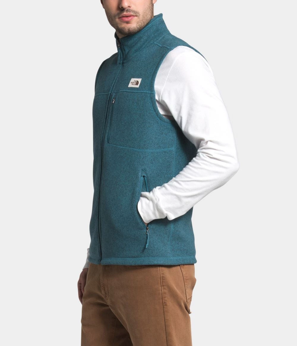 'The North Face' Men's Gordon Lyons Vest - Mallard Blue Heather 5 'The North Face' Men's Gordon Lyons Vest - Mallard Blue Heather