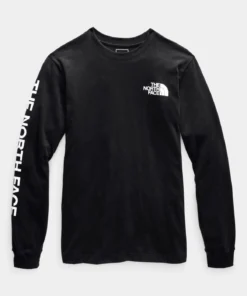 'The North Face' Men's Long Sleeve Hit T-Shirt - TNF Black