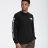 'The North Face' Men's Long Sleeve Hit T-Shirt - TNF Black 1 'The North Face' Men's Long Sleeve Hit T-Shirt - TNF Black