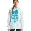 'The North Face' Women's Trivert Pullover Hoodie - Ice Blue