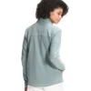 'The North Face' Women's TKA Glacier Full Zip - Silver Blue