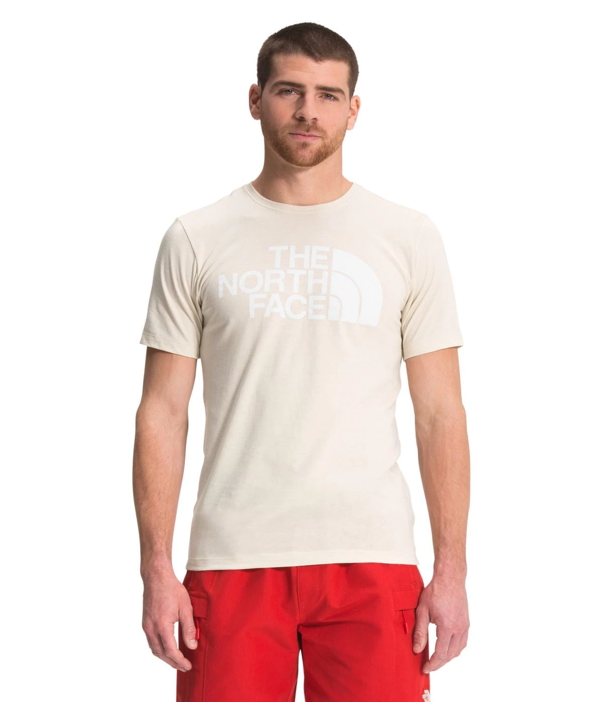 'The North Face' Men's Half Dome Triblend T-Shirt - Vintage White Heather 3 'The North Face' Men's Half Dome Triblend T-Shirt - Vintage White Heather