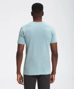 'The North Face' Men's Half Dome Triblend T-Shirt - Tourmaline Blue Heather
